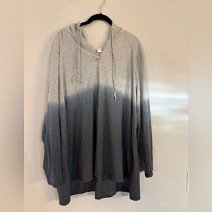 Livi Active Gray Ombre Hoodie